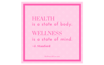 Wellness is a State of Mind!