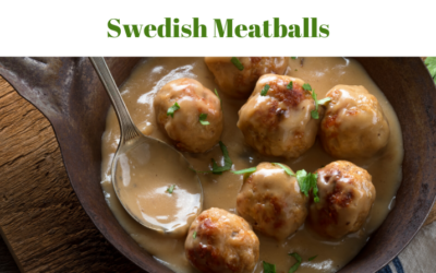 Swedish Meatballs for the Holiday Party Win