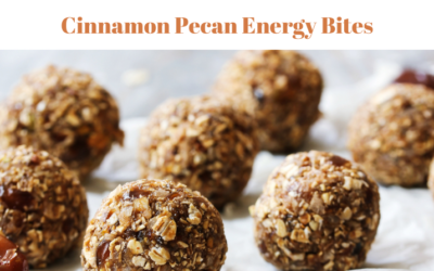 Cinnamon Pecan Energy Bites